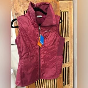 Columbia Raspberry fleece-lined Vest